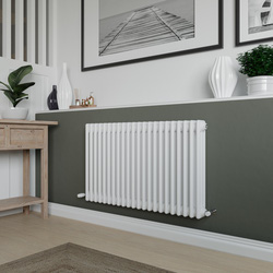 Azur / Azur Columbus 3 Column Radiator 600x1010mm 4295Btu White