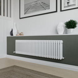 Azur / Azur Columbus 3 Column Radiator 400x1460mm 4413Btu White