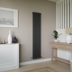 Azur / Azur Columbus 2 Column Radiator 1800x380mm 3607Btu Anthracite