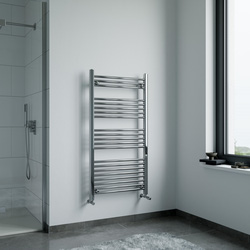 Azur / Azur Spirit Designer Towel Radiator 1150x600mm 1054Btu Chrome