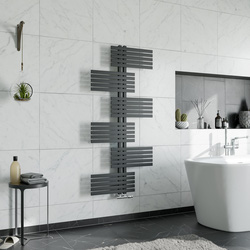Ximax / Ximax Oldham Designer Towel Radiator 1420x650mm 1891Btu Anthracite