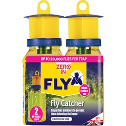 Zero In / Zero In Reusable Fly Catcher Twinpack
