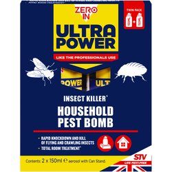 Zero In Ultra Power / Zero In Ultra Power Household Pest Killer Bomb Twinpack