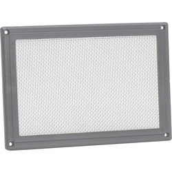 Hamelin / Hamelin Airbrick Cover Stainless Steel Mesh and Plastic Frame Medium Grey