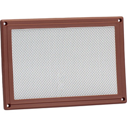 Hamelin / Hamelin Airbrick Cover Stainless Steel Mesh and Plastic Frame Medium Brown