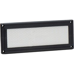 Hamelin / Airbrick Cover Stainless Steel Mesh and Plastic Frame Small Black