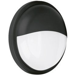 Aurora / Aurora Utilite CS Round LED Bulkhead IP65 Bezel 167mm Black Eyelid