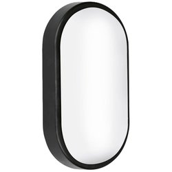 Aurora / Aurora Utilite CS Oval LED Bulkhead IP65 Bezel 271 x 146mm Black