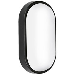 Aurora / Aurora Utilite CS Oval LED Bulkhead IP65 Bezel 215 x 115mm Black