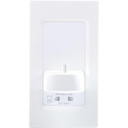 Proofvision / ProofVision In-Wall Electric Toothbrush Charger for Philips Sonicare PVPS12P Shaver Socket White