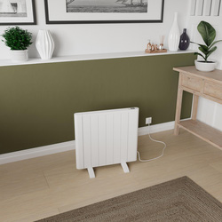 Azur / Azur Elio Electric Radiator 580x590mm 3072Btu White