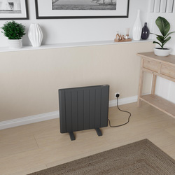 Azur / Azur Elio Electric Radiator 580x590mm 3072Btu Anthracite