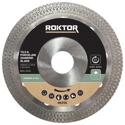 ROKTOR / ROKTOR Tile & Porcelain Diamond Blade 125mm x 1.2mm x 22.2mm
