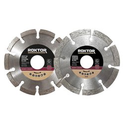 ROKTOR / ROKTOR Brick Raking & General Purpose Diamond Blade Twin Pack 115mm x 22.2mm