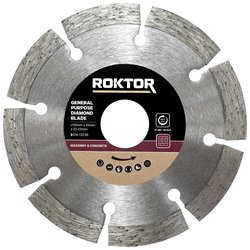 ROKTOR / ROKTOR General Purpose Diamond Blade 125mm x 10mm x 22mm