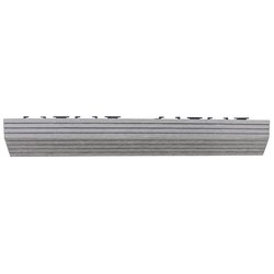 Apollo / Straight Finishing Edges Uncapped 50cm (4pk) - Grey