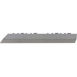 Apollo / Corner Finishing Edges Uncapped 50cm (2pk) - Grey