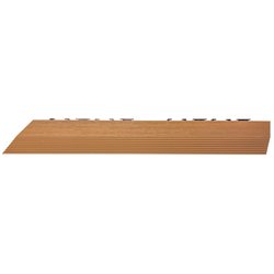 Apollo / Corner Finishing Edges Uncapped 50cm (2pk) - Brown