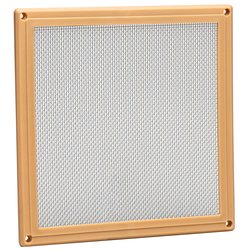 Hamelin / Airbrick Cover Stainless Steel Mesh and Plastic Frame Large Buff