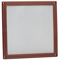 Broadfix / Hamelin Airbrick Cover Stainless Steel Mesh and Plastic Frame Large Brown