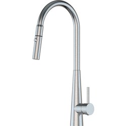 Hafele / Hafele Xpressfit Single Lever Retractable Pull Out Tap Satin