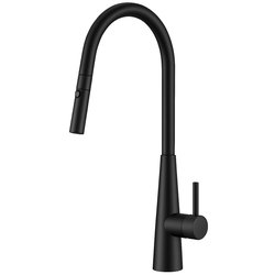 Hafele / Hafele Xpressfit Single Lever Retractable Pull Out Tap Matt Black