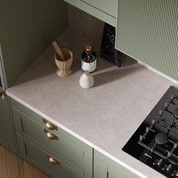 Wilsonart / Wilsonart Omega Modern Terrazzo Dune Square Edge Upstand 3000 x 100mm x 20mm