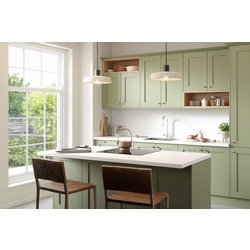 Wilsonart / Wilsonart Options Plus Pure White Postformed Breakfast Bar 4100mm x 900mm x 38mm