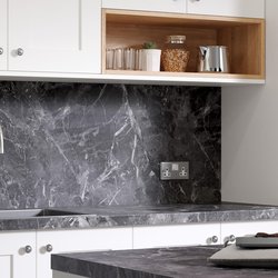 Wilsonart / Wilsonart Options Plus Marqunia Marble Postformed Worktop 4100mm x 600mm x 38mm