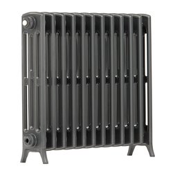 Arroll / Arroll Edwardian 4-Column Cast Aluminium Bi-Metal Radiator 650 x 728mm 3061Btu Anthracite