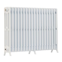 Arroll / Arroll Edwardian 4-Column Cast Aluminium Bi-Metal Radiator 750 x 1142mm 5481Btu White
