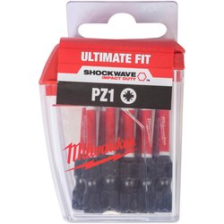 Milwaukee / Milwaukee SHOCKWAVE™ Impact Screwdriver Bits PZ1 x 50mm