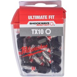 Milwaukee / Milwaukee SHOCKWAVE™ Impact Duty Screwdriver Bits TX10 x 25mm