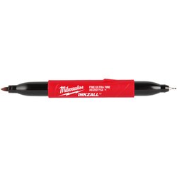 Milwaukee / Milwaukee Inkzall Double Tip Marker Ultra-Fine Point/Fine Point