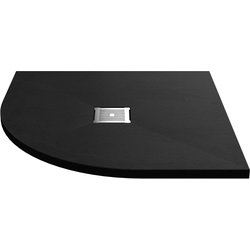 Nuie / nuie Hydro45 Quadrant Shower Tray 800 x 800mm Black
