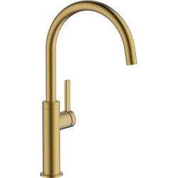 Abode / Abode Carbon Single Lever Mono Mixer Kitchen Tap Brushed Brass