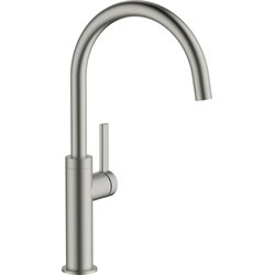 Abode / Abode Carbon Single Lever Mono Mixer Kitchen Tap Brushed Nickel