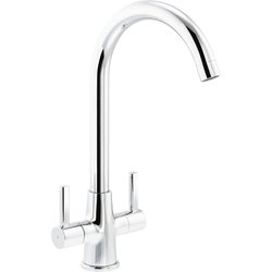 Abode / Abode Enstyle Dual Lever Mono Mixer Kitchen Tap Chrome