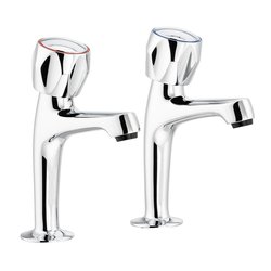 Abode / Abode Pillar Round Head Kitchen Tap Chrome
