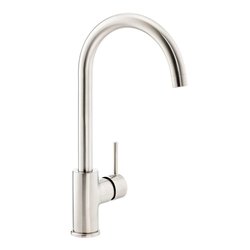 Abode / Abode Nico Single Lever Mono Mixer Kitchen Tap Brushed Nickel