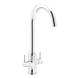 Abode / Abode Marido Dual Lever Mono Mixer Kitchen Tap Chrome