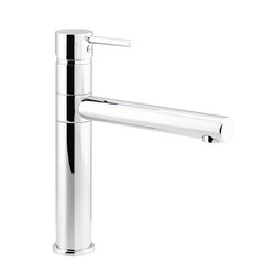 Abode / Abode Tower Single Lever Mono Mixer Kitchen Tap Brushed Nickel