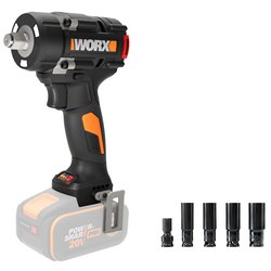 Worx / Worx 20V Cordless Brushless 1/2" Impact Wrench Body Only