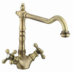Bristan / Bristan Colonial Easyfit Mixer Kitchen Tap Antique Bronze