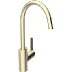Bristan / Bristan Maple Easyfit Mono Sink Mixer Kitchen Tap Brushed Brass
