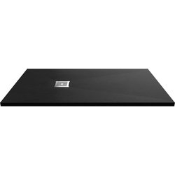 Nuie / nuie Hydro45 Rectangular Slimline Shower Tray 1400 x 800mm Black