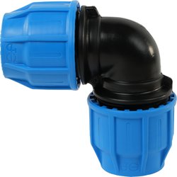 JG Speedfit / John Guest MDPE Compression Elbow 90° 25mm