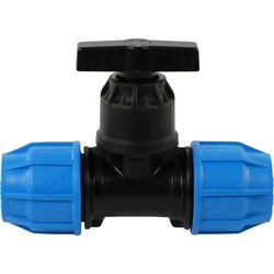 JG Speedfit / John Guest MDPE Compression Stop Tap 20mm
