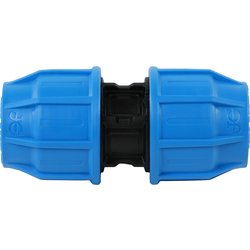 JG Speedfit / John Guest MDPE Compression Straight Coupling - 25mm 25mm