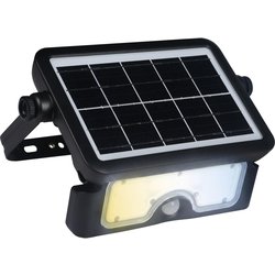 Luceco / Luceco Guardian Solar Floodlight 7w 900lm CCT PIR IP65 Black